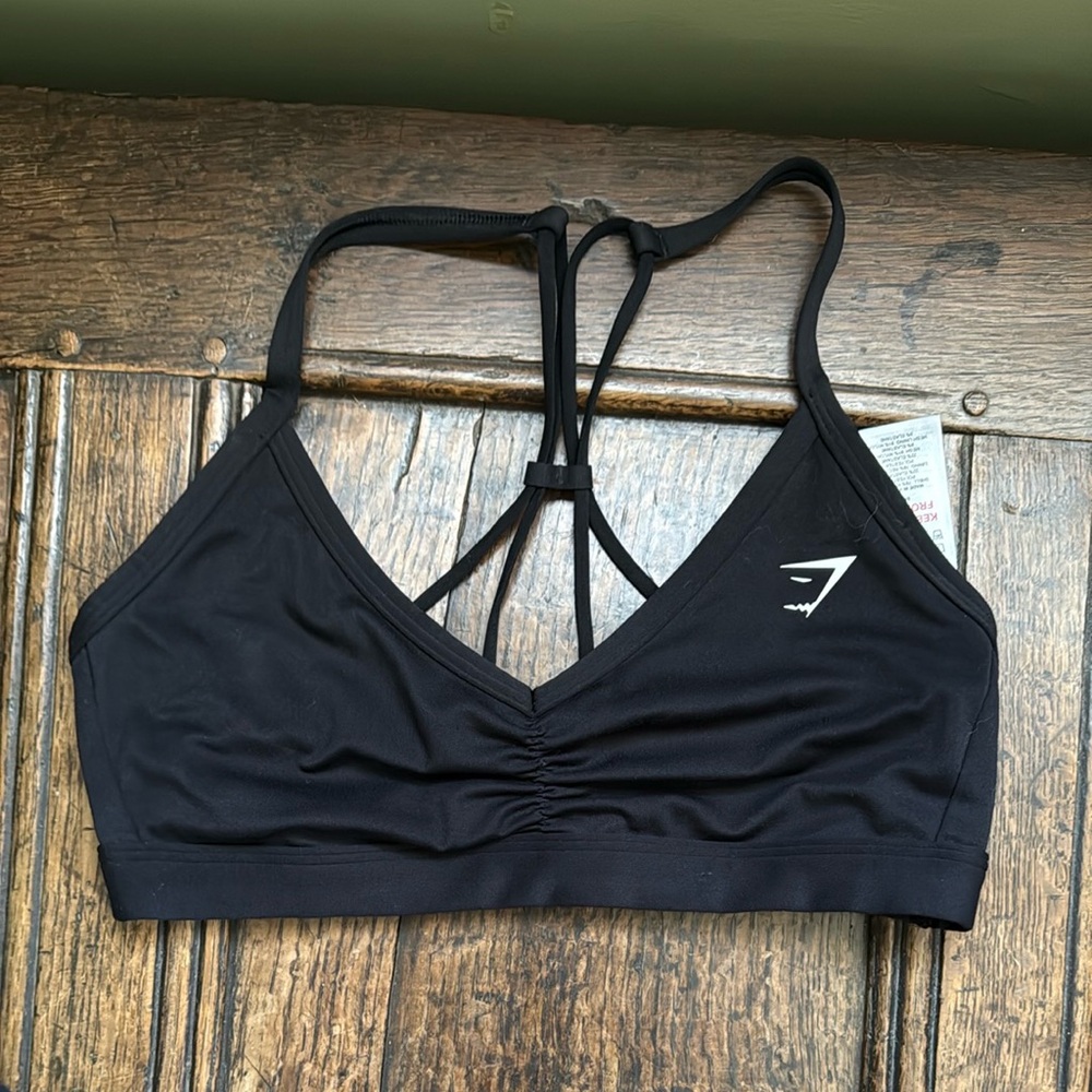 Black Sports Bra